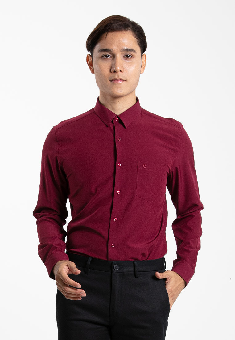 Byford Long Sleeve Slim Fit Business Shirt - 3524001A