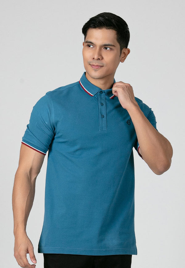 Byford Slim Fit Twin Tipped Polo Tee - 3623002A