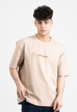 Forest Oversized Premium Weight Air-Cotton Oversized Tee Crew Neck Short Sleeve T Shirt Men |Oversized Shirt Men- 621389