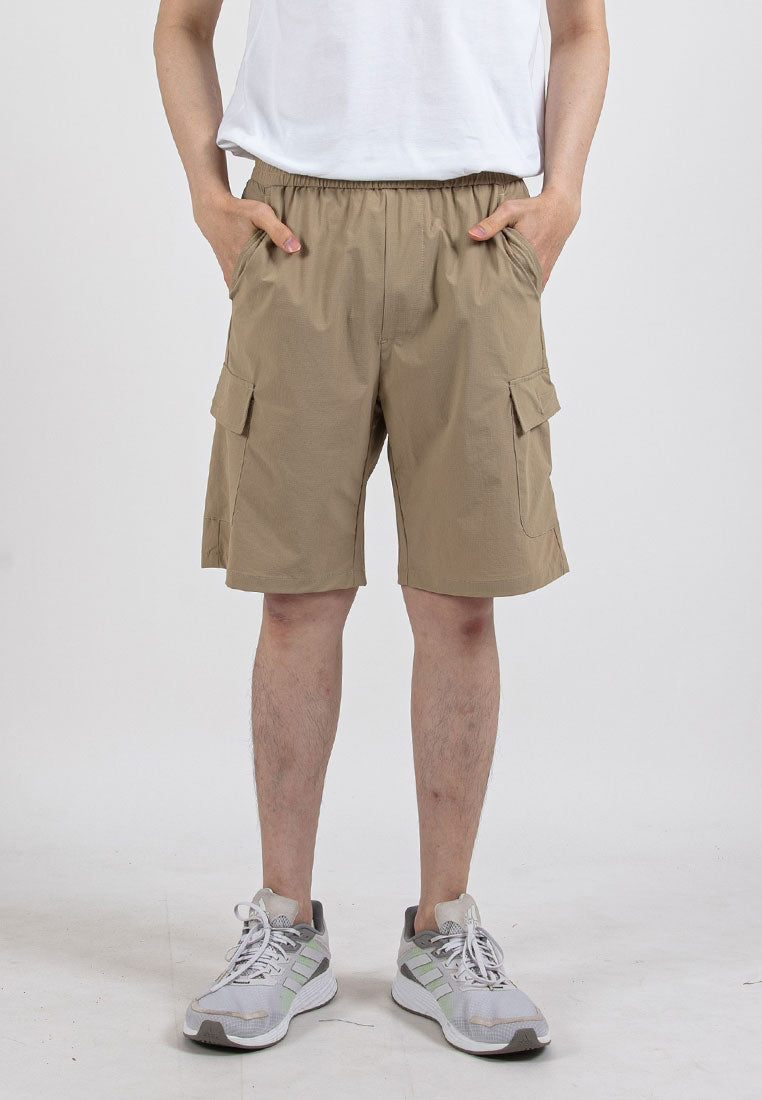 Forest Stretchable Nylon Cargo Shorts Men Short Pants Men | Seluar Pendek Lelaki - 65768