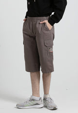 Forest 100% Cotton Twill 27"/28" Cargo Pants Men Shorts Casual 3 Quarter Short Pants Men | Seluar Pendek Lelaki - 65796