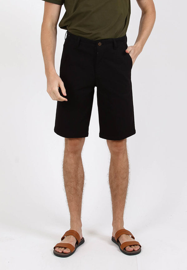 Forest Cotton Twill Plain Bermuda Shorts Pants Men | Seluar Pendek Lelaki - 670209