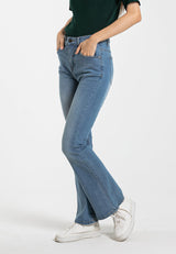 Forest Ladies Hight Waist Boot Cut Jeans - 810458