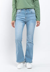 Forest Ladies Hight Waist Boot Cut Jeans - 810458