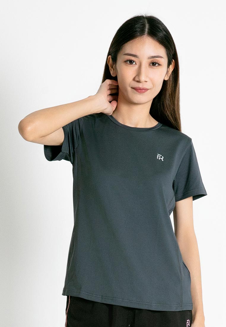 Forest Ladies Stretchable Dri-Fit Sport Tee Quick Dry Tshirt Women | Baju T Shirt Perempuan - 821975