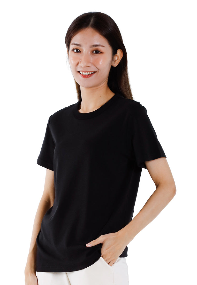 Forest Ladies Premium Cotton Round Neck Tee | Baju T Shirt Perempuan - 822435