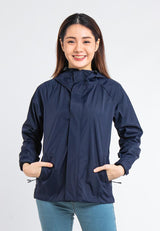 Forest Ladies Premium Windbreaker Women Trekking Biker Placket Jacket Jogging Running Hoodie Waterproof Jacket - 830119