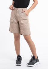 Forest Ladies 18.5/19.5" Cotton Twill Bermuda Quarter Cargo Casual Pants | Seluar Perempuan - 865096