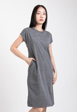Forest Ladies Premium Soft-Touch Silky Cotton with Resist Dye Women Short Sleeve Dress | Baju Perempuan - 885074