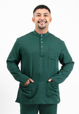 Forest x Hatta Dolmat Regular Fit Baju Melayu Set Baju Raya 2024 (Top & Bottom) - BM23766