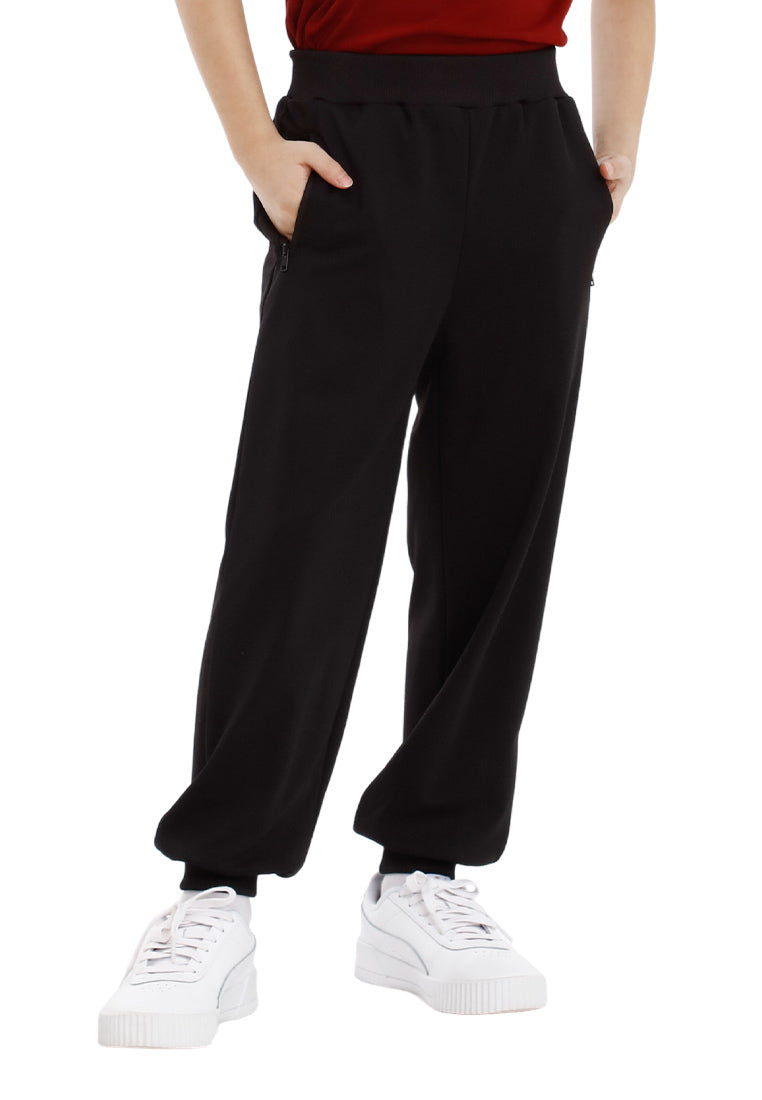 Forest Seluar Panjang Budak | Forest Kids Unisex Boys Girls Fine Polyester Spandex Stretchable Jogger Pants - FK10057