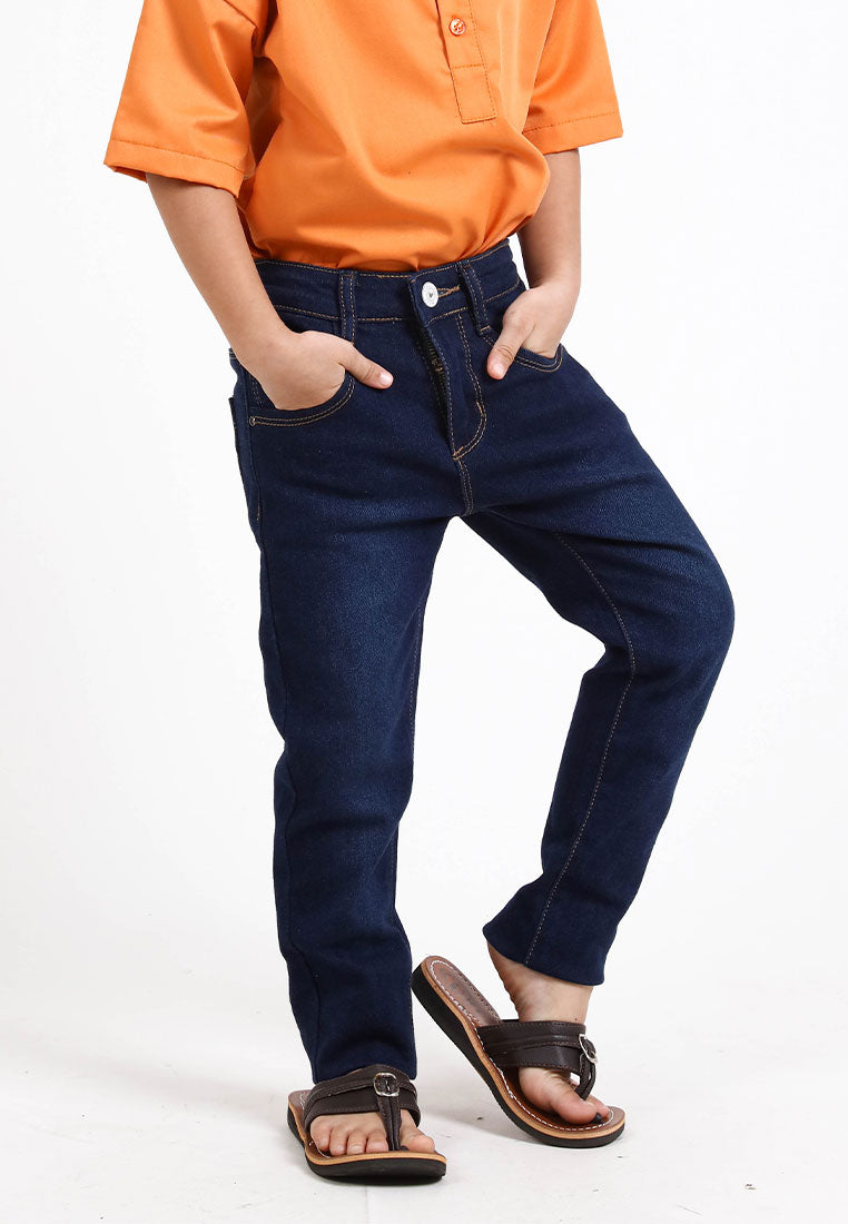 Forest Kids Jeans Denim Long Pants | Seluar Panjang Budak - FK810008