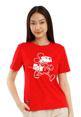 Forest x Disney Soft-touch Mickey Round Neck Tee Family Tee Men Ladies Kids - FW20114 / FW820114 / FWK20114