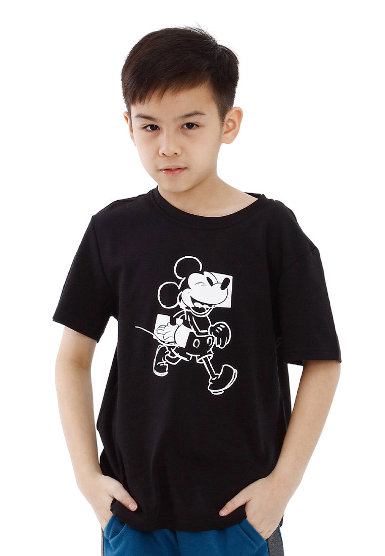 Forest x Disney Soft-touch Mickey Round Neck Tee Family Tee Men Ladies Kids - FW20114 / FW820114 / FWK20114