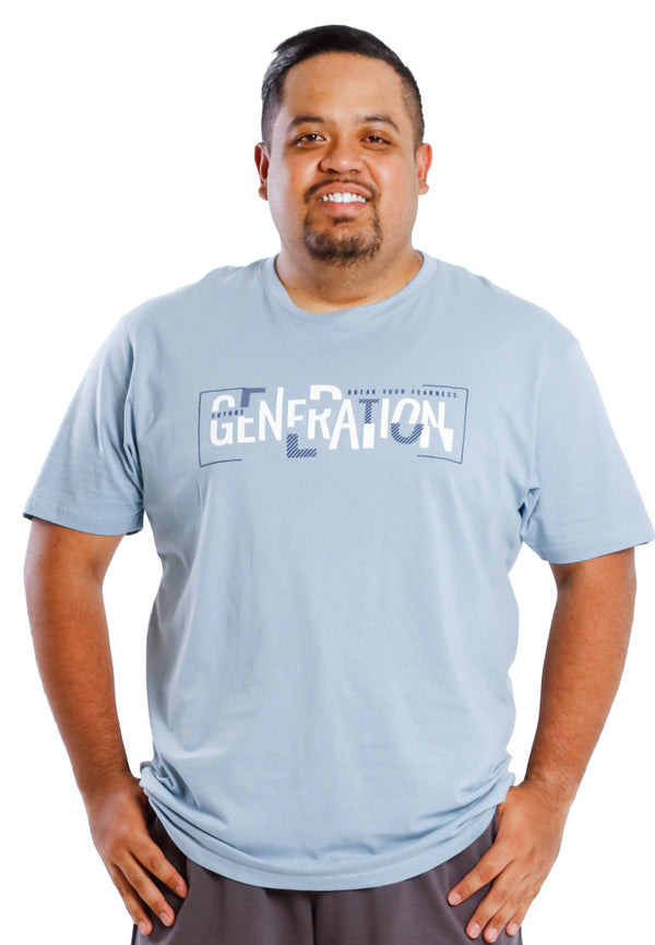 Forest Plus Size Graphic Tee Crew Neck Short Sleeve T Shirt Men | Plus Size T Shirt Men - PL23954