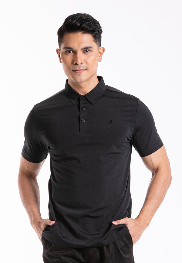 Byford Stretchable Moisture Wicking Nylon Polo Tee - 3624002A