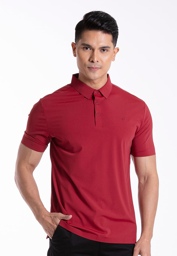 Byford Stretchable Moisture Wicking Nylon Polo Tee - 3624003A