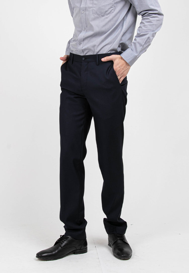 Alain Delon Slim Fit Flat Front Slack Pants - 11022002