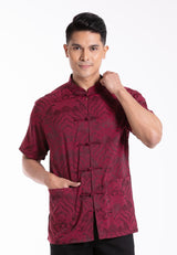 Alain Delon CNY 2025 Tangfu Cotton Linen Short Sleeve - 14525003