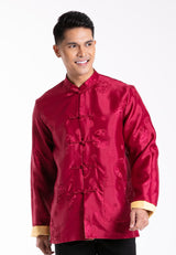 Alain Delon CNY 2025 Tangfu Cotton Linen Reversible Long Sleeve - 15525001