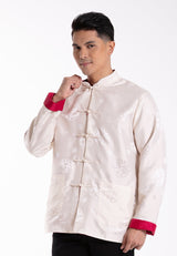 Alain Delon CNY 2025 Tangfu Cotton Linen Reversible Long Sleeve - 15525001