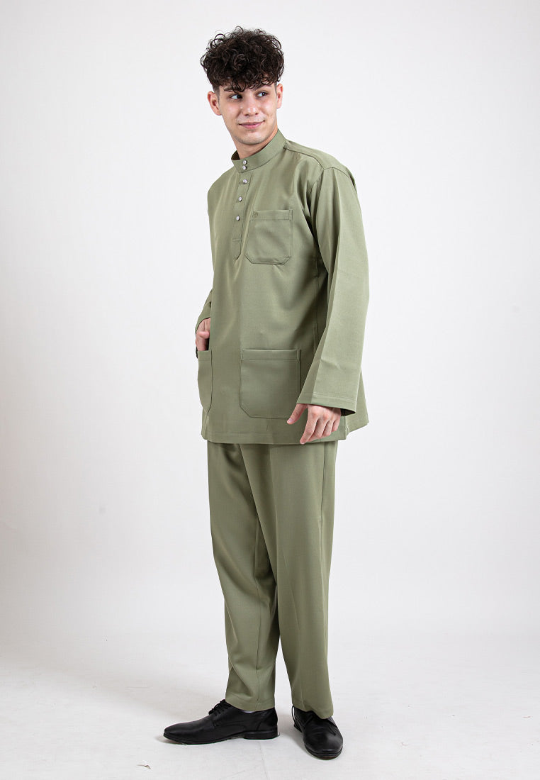 Alain Delon Regular Fit Baju Melayu Ayah Anak Sedondon set - 19024003 / 19024503 (A)
