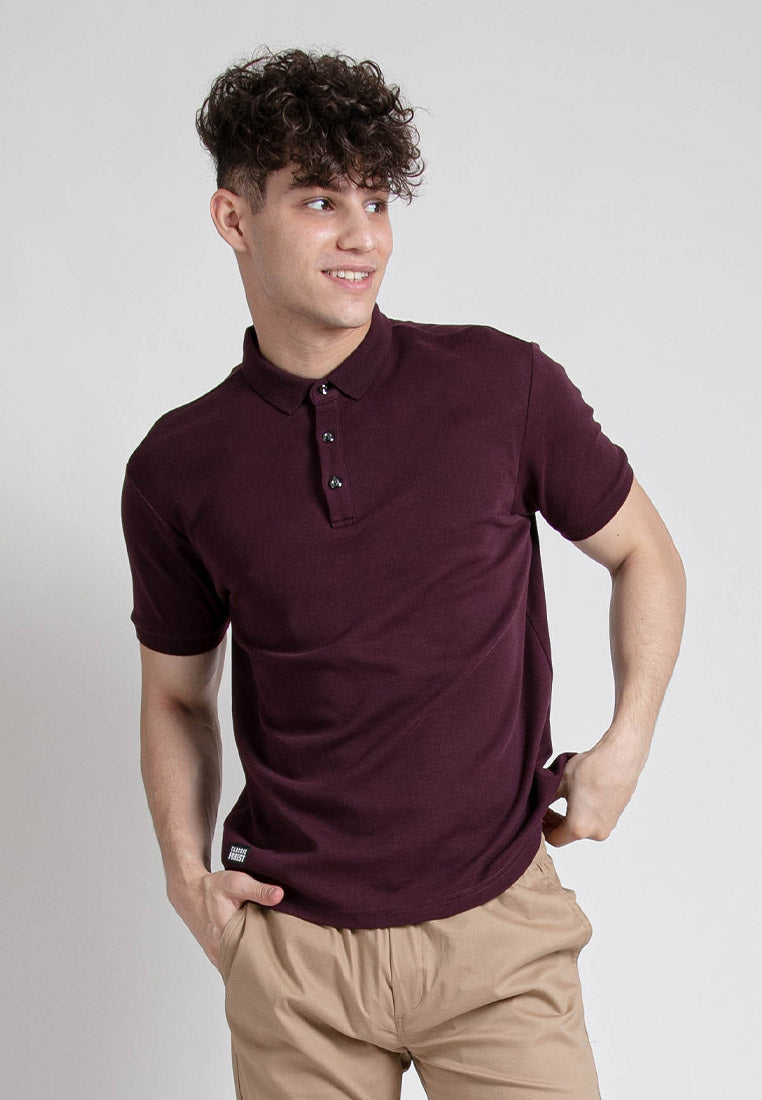 Forest Premium Weight Cotton 220gsm Interlock Knitted Polo Tee - 23635B