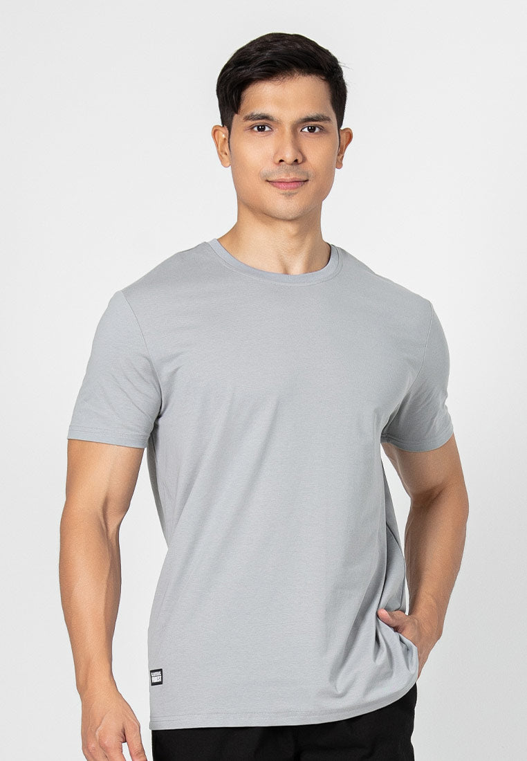 Forest Premium Soft-Touch Silky Cotton Slim Fit Plain Tee T Shirt Men | Baju T Shirt Lelaki - 23747