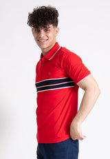 Forest Stretchable Soft Cotton Polo T Shirt Men Slim Fit Collar Tee | Baju T Shirt Lelaki - 23813