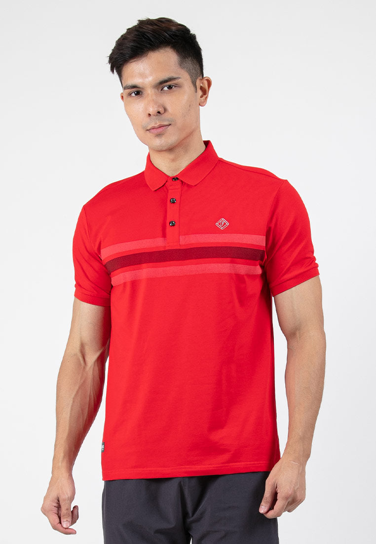 Forest Stretchable Casual Polo Tee Slim Fit Polo T Shirt Men | Baju T Shirt Lelaki - 23873