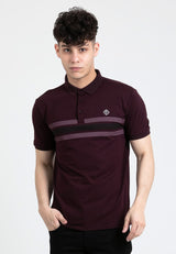 Forest Stretchable Casual Polo Tee Slim Fit Polo T Shirt Men | Baju T Shirt Lelaki - 23873