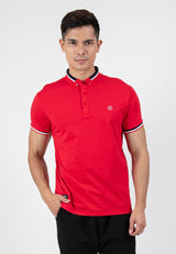 Forest Soft-Touch Silky Cotton Slim Fit Mercerized Look Knitted Polo Tee | Baju T Shirt Lelaki - 23877