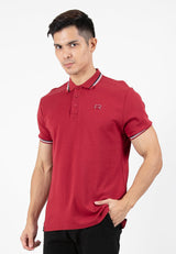 Forest Premium Weight Cotton Stretchable Polo Tee Shirt Men Slim Fit Collar Tee | Baju T Shirt Lelaki - 23880