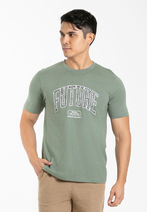 Forest Regular Fit Graphic Tee Crew Neck Short Sleeve T Shirt Men | Regular Fit T Shirt Men - 23932