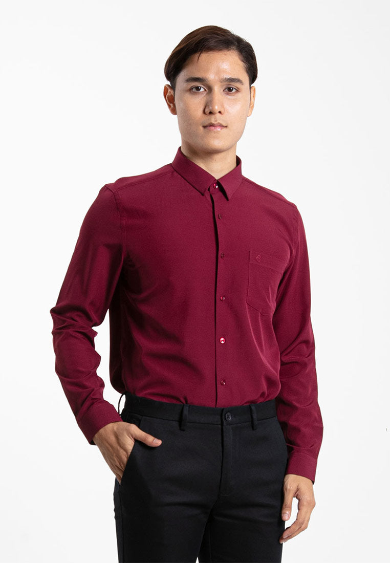 Byford Long Sleeve Slim Fit Business Shirt - 3524001A