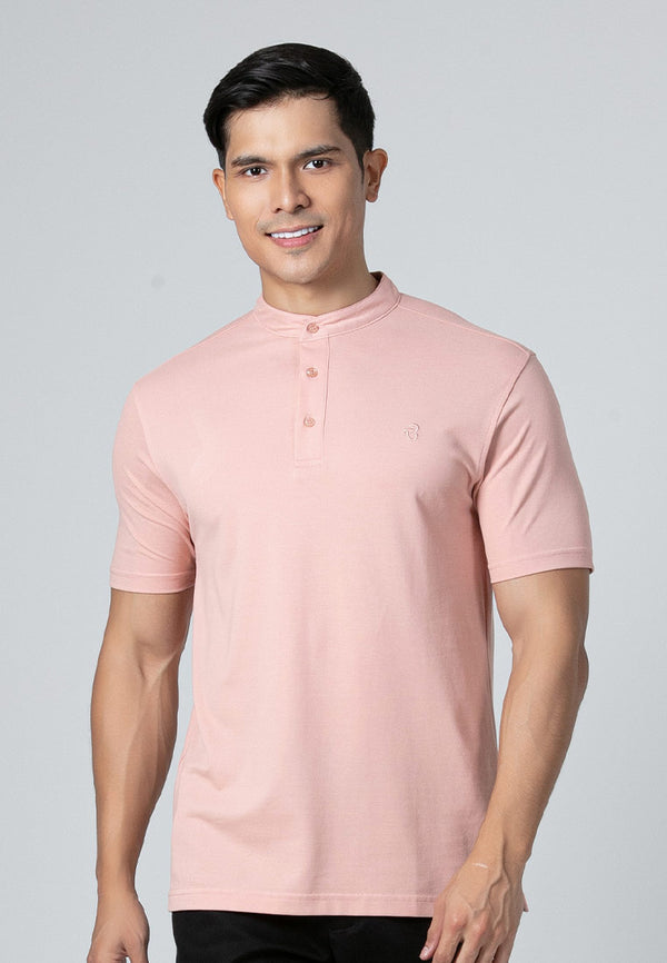 Byford Mandarin Collar Polo Tee - 3624001A