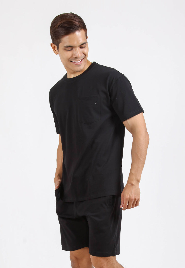 Forest Premium Cotton Boxy Cut Oversized Tee / Short Pants Men Comfy Lounge Wear - 621322 / 665082