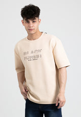 Forest Oversized Premium Weight Air-Cotton Oversized Tee Crew Neck Short Sleeve T Shirt Men |Oversized Shirt Men- 621373