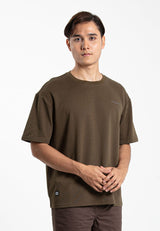 Forest Heavy Weight Cotton Oversized Round Neck Tee Men Casual | Baju T Shirt Lelaki - 621390