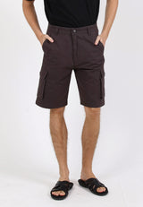 Forest Cotton Twill Cargo Bermuda Shorts | Seluar Pendek Lelaki - 670200