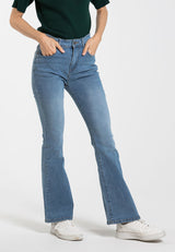 Forest Ladies Hight Waist Boot Cut Jeans - 810458