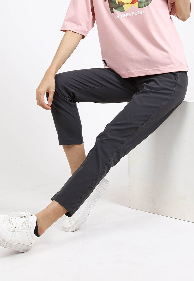 Forest Ladies Plain Elastic Waist Long Pants Women | Seluar Perempuan Panjang - 810463