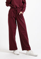 Forest Ladies Premium Cotton Loose Fit Long Sleeve Tee / Long Pants Comfy Lounge Wear - 822342 / 810485