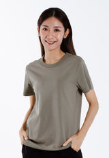 Forest Ladies Premium Cotton Round Neck Tee | Baju T Shirt Perempuan - 822435