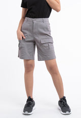 Forest Ladies 18.5/19.5" Cotton Twill Bermuda Quarter Cargo Casual Pants | Seluar Perempuan - 865096