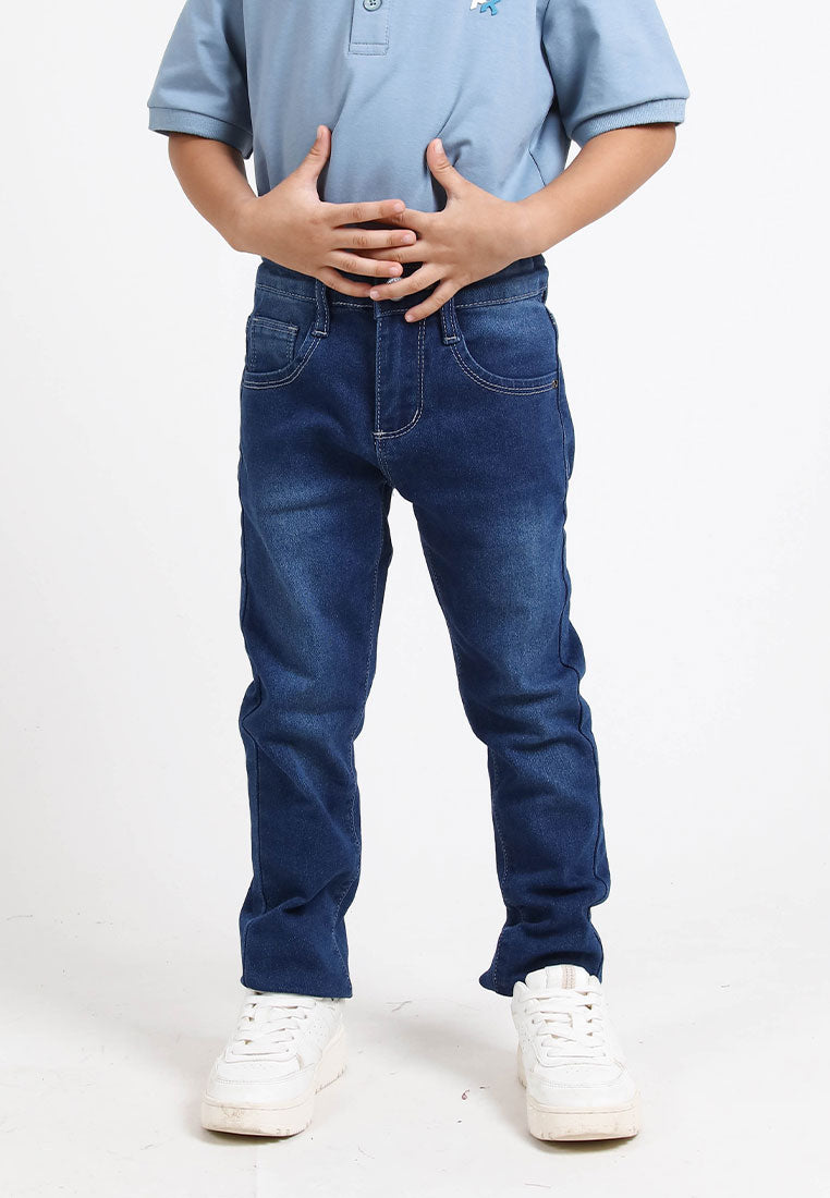 Forest Kids Jeans Denim Long Pants | Seluar Panjang Budak - FK810008