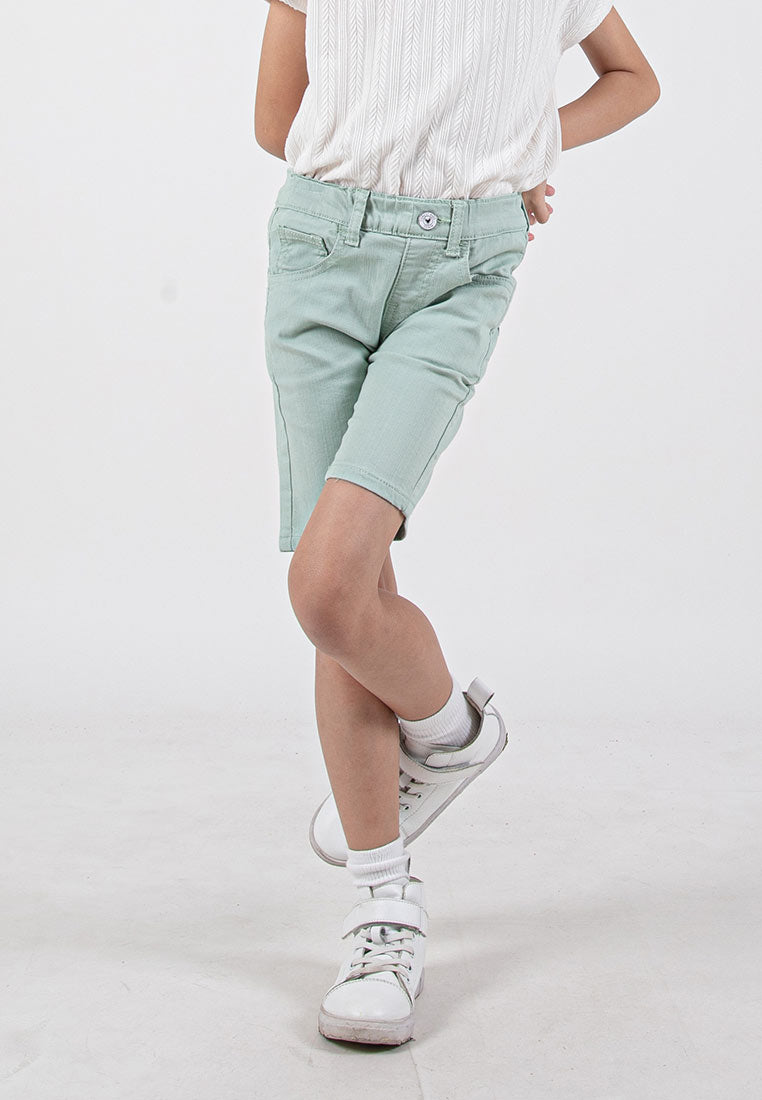 Forest Kids Girls Cotton Twill Bermuda Short Pants  | Seluar Pendek Budak Perempuan - FK865000