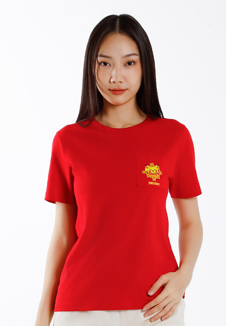 Forest x Pokemon Cotton Round Neck CNY Tee Men / Ladies / Kids  - FP21026 / FP821026 / FPK21026