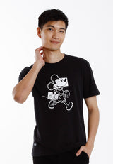 Forest x Disney Soft-touch Mickey Round Neck Tee Family Tee Men Ladies Kids - FW20114 / FW820114 / FWK20114