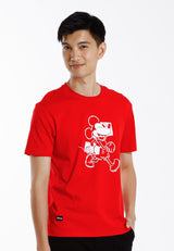 Forest x Disney Soft-touch Mickey Round Neck Tee Family Tee Men Ladies Kids - FW20114 / FW820114 / FWK20114